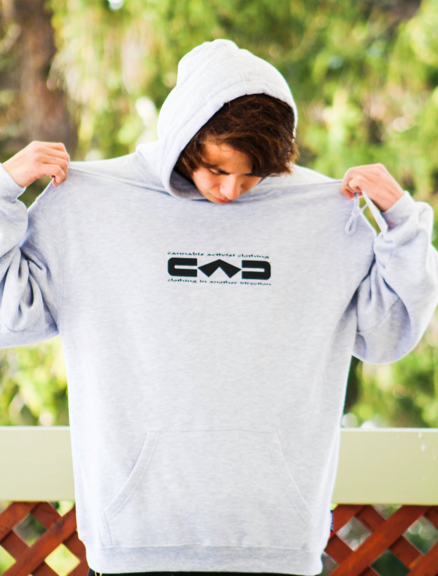 Cotton Logo Hoodie