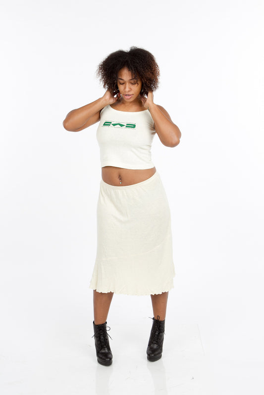 Women’s relaxed fit hemp tank top casual beach style