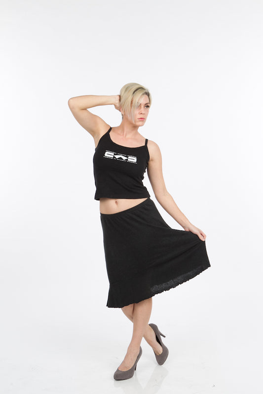Women’s hemp skirt lightweight breathable fabric